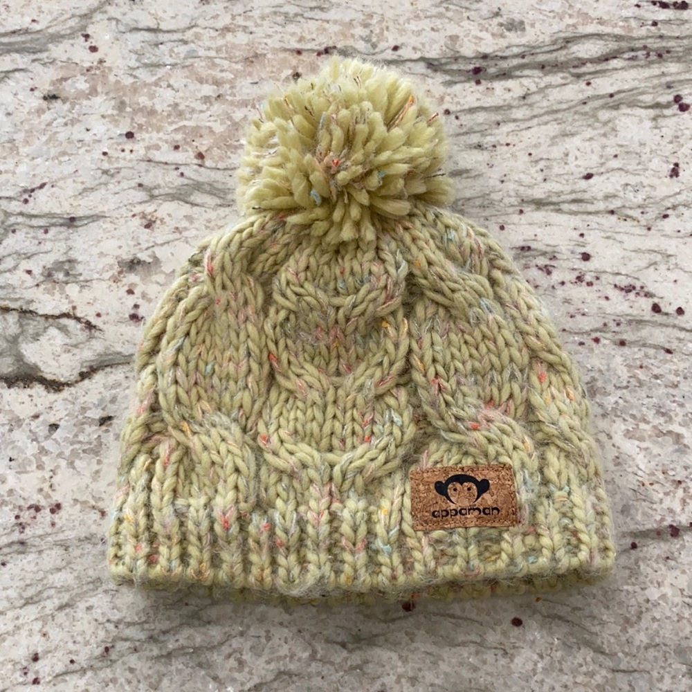Appaman Toddler Crochet Beanie with Pom 6-18M